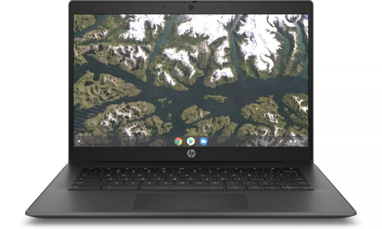 HP 14 5th Gen - 14" Intel AMD A4-9120C  4GB RAM 32GB SSD (A Grade Refurbished) - Primary Image