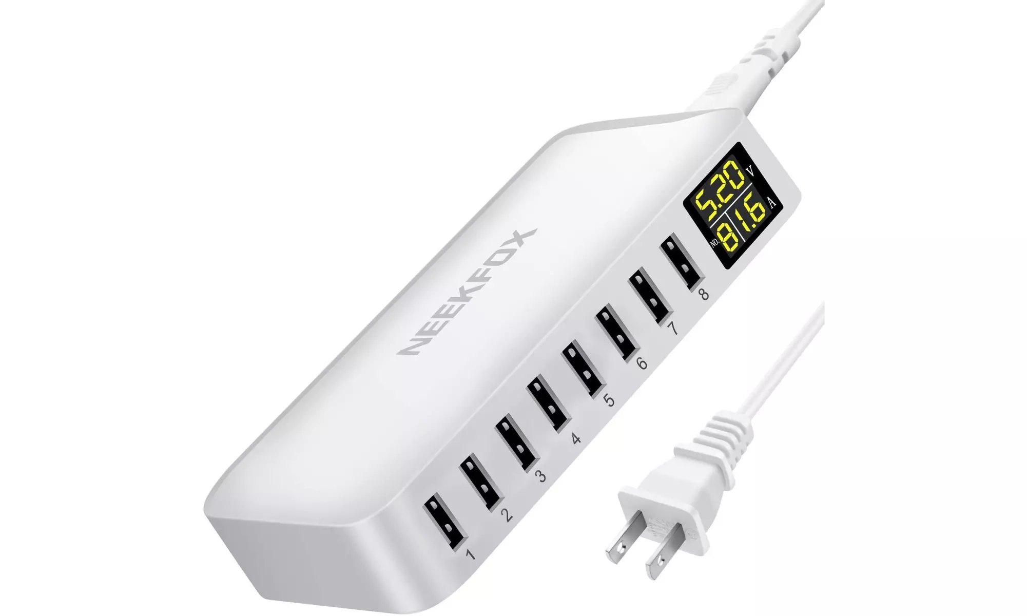 Multi USB Charger Charging Station, slitinto 8-Port USB Charger Station - Primary Image