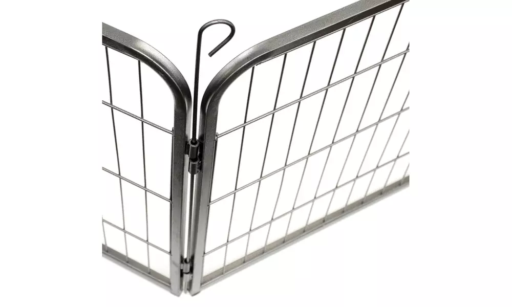 Heavy Duty Metal Tube Pet Playpen Kennel - Second Medium