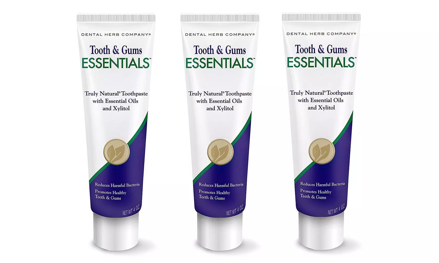 Dental Herb Company Tooth & Gums NEW Essentials Toothpaste PK-3 - Primary Image