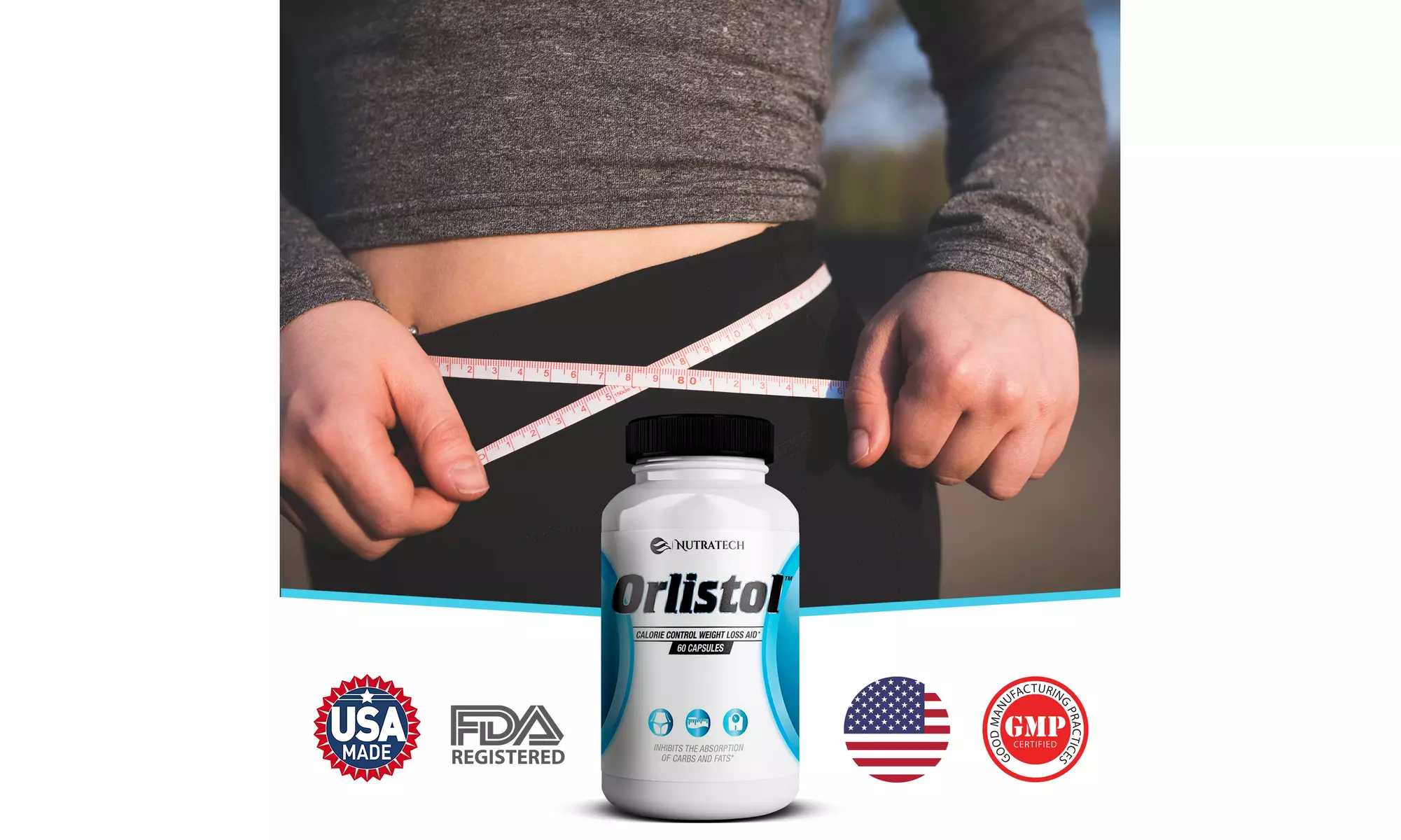 Nutratech Orlistol - Carb and Fat Blocker Weight Loss Aid Diet Pill