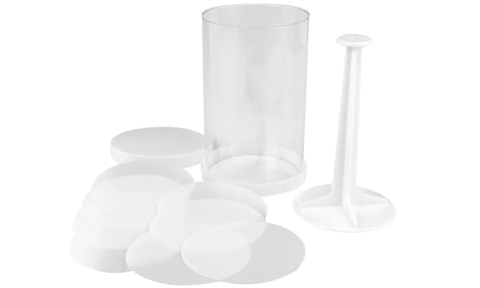 Evelots Hamburger Press w/ 8 Dividers to Shape Perfect Burger Patties - Primary Image