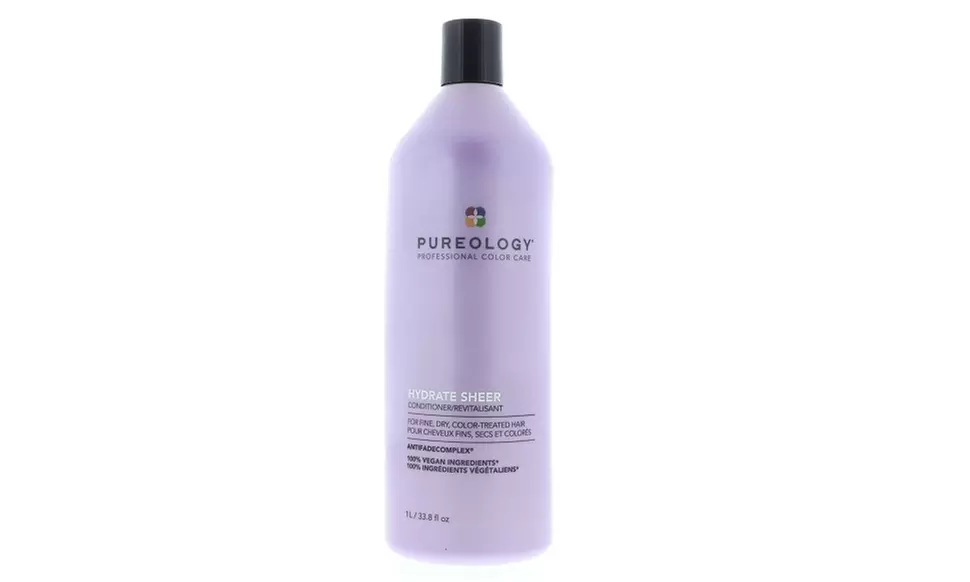 Outlet Pureology Hydrate Sheer Shampoo & Conditioner (BIG BOTTLES 1L) free shipping