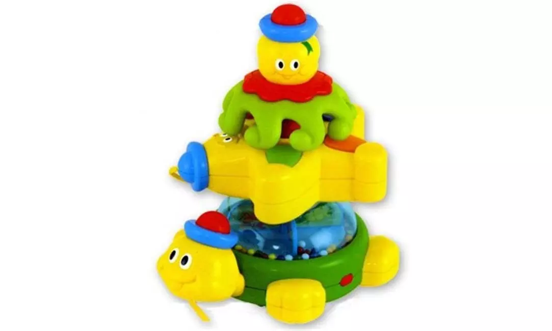 Megcos 1238 Plastic Pull Along Sea Pals Stacker - Primary Image
