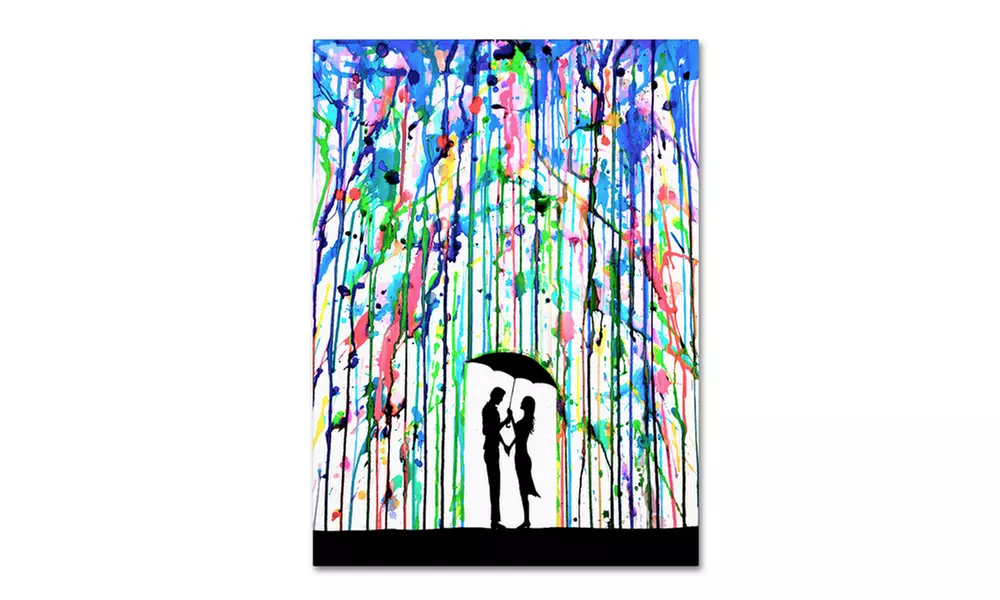 Marc Allante 'Pour Deux' Canvas Art - Second Medium