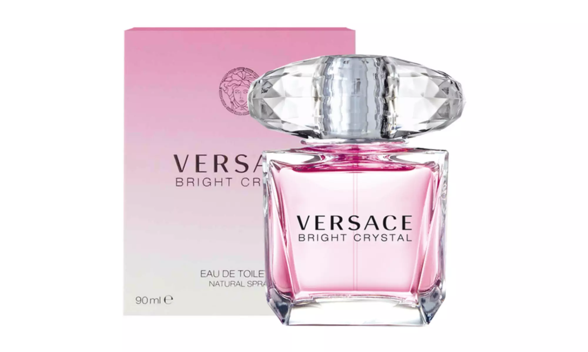 Versace Bright Crystal EDT Spray For Women 3 Fl Oz  