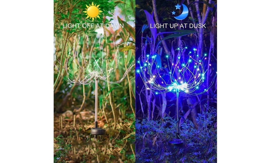 Up To 50% Off on LED Solar Firework Outdoor Ga... | Groupon Goods