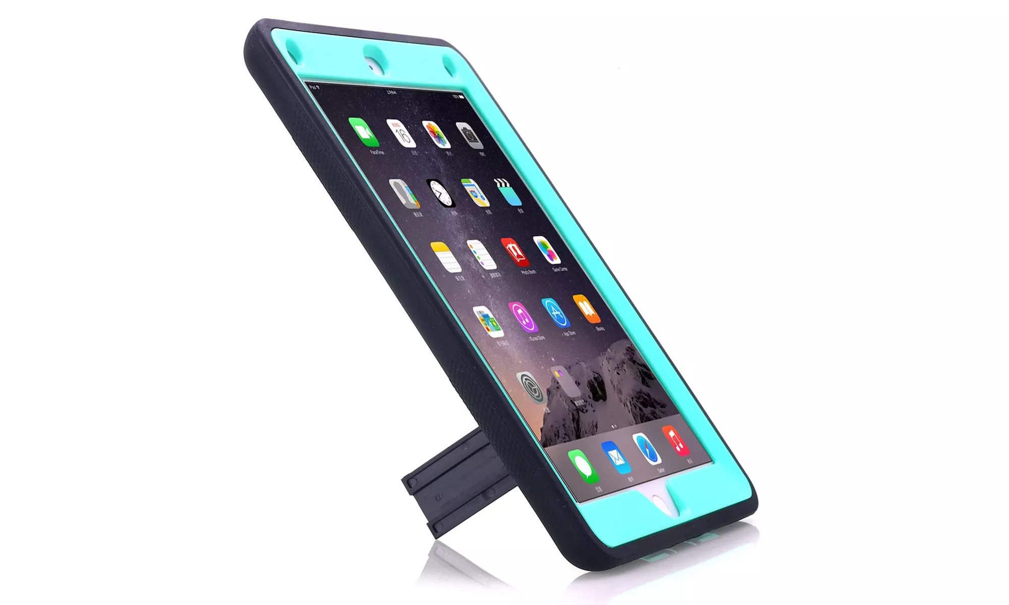 Shockproof Heavy Duty Case with Kickstand for iPad 9.7 Inch 2017 2018