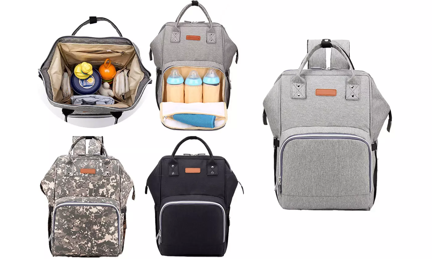 Anti-thef Large Capacity Multi-Function Backpack With USB Charging Port  - Primary Image