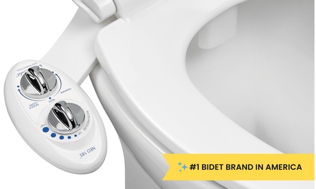 LUXE Bidet NEO 185 - Dual Nozzle Bidet Attachment Blue