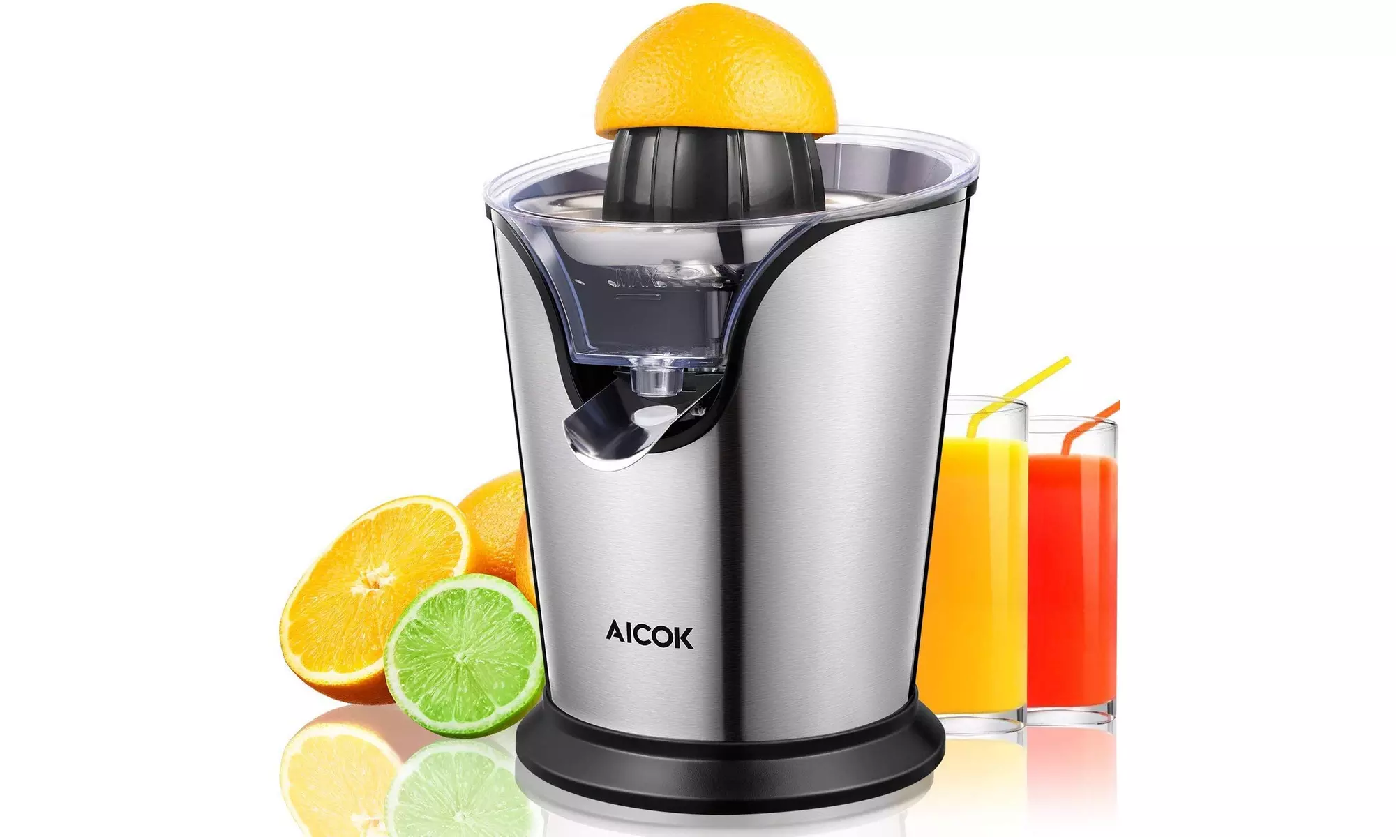 Aicok Electric Citrus Juicer Stainless Steel Orange Juicer - Primary Image