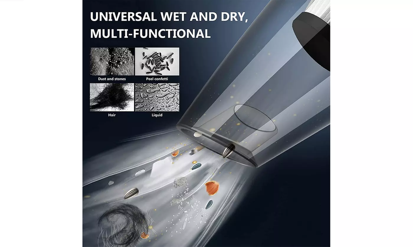 Cordless Portable Handheld Car Vacuum Cleaner with High Power