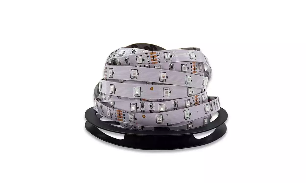 Smart Home Sound Activated Multi-Color LED Light Strip with Remote 