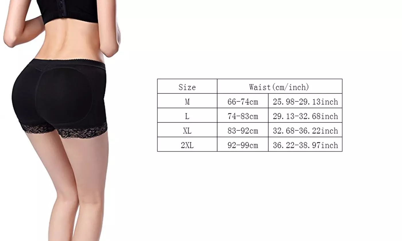 Womens Seamless Butt Lifter Padded Panties Hip Enhancer Body Shaper Underwear