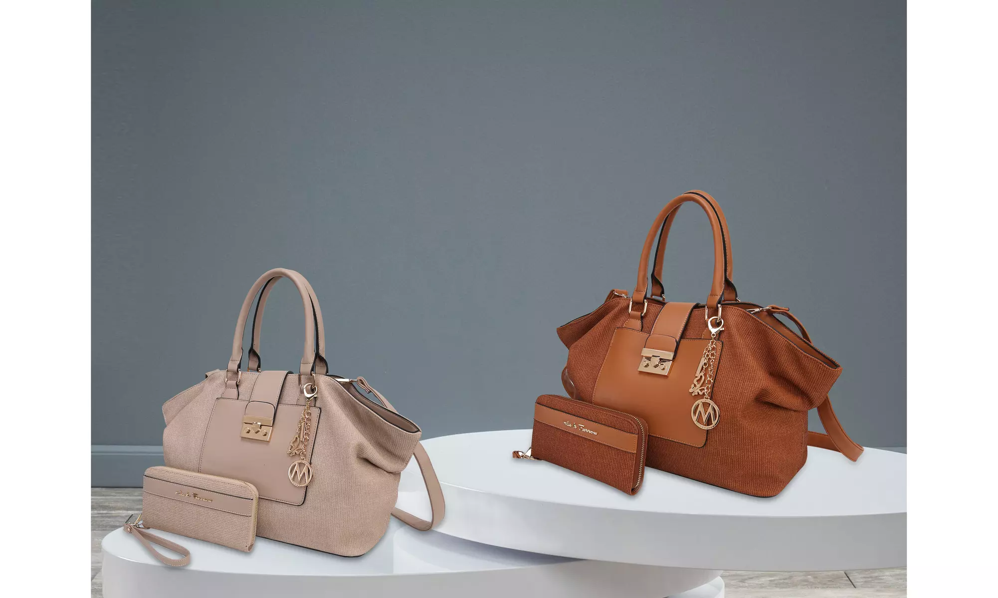 MKF Collection Handbag with FREE matching wallet by Mia K.  - Second Medium