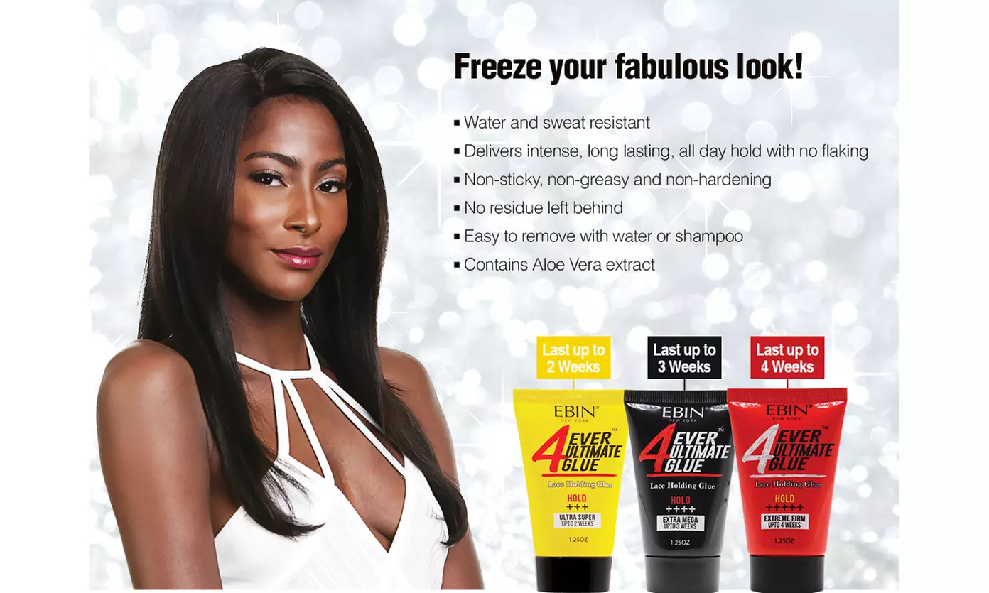 Ebin New York 4Ever Ultra Glue Lace Holding Glue (Up to 4 Weeks) 1.25oz - Primary Image