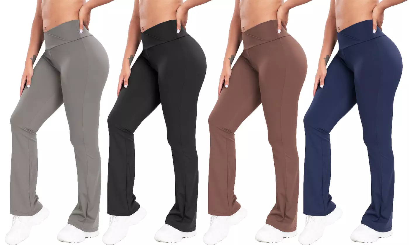 Women Yoga High Waist Tummy Control Gym Fitness Girl Sport Active Pants