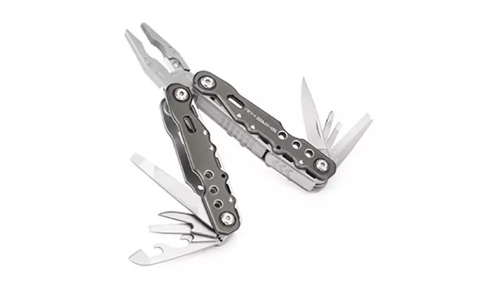 Multitool Pocket Multi Tool Plier Knife Kit Heavy Duty Stainless Steel - Primary Image