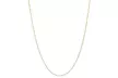 14K Solid gold 1.0MM Thin Rope chain necklace - Second Medium