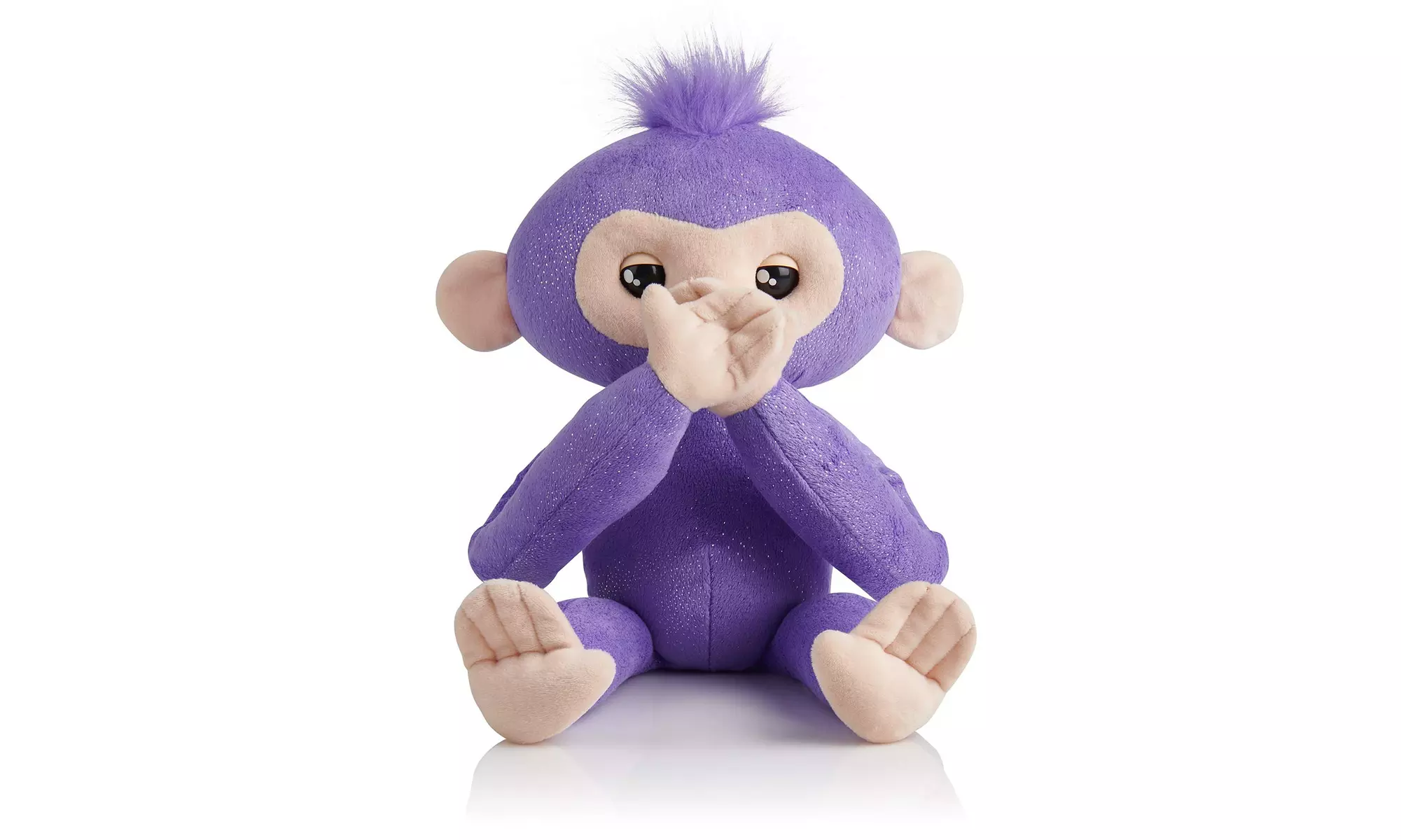 Fingerlings HUGS - Kiki - Advanced Interactive Plush Baby Monkey Pet - Primary Image