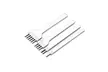 Leather Craft Tools Punch Kit Stitching Carving Working Sewing Saddle Groover - Second Medium