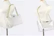 Clear Handbag Transparent Tote Shoulder Bag Multi-function Chain Turn Lock  - Second Medium