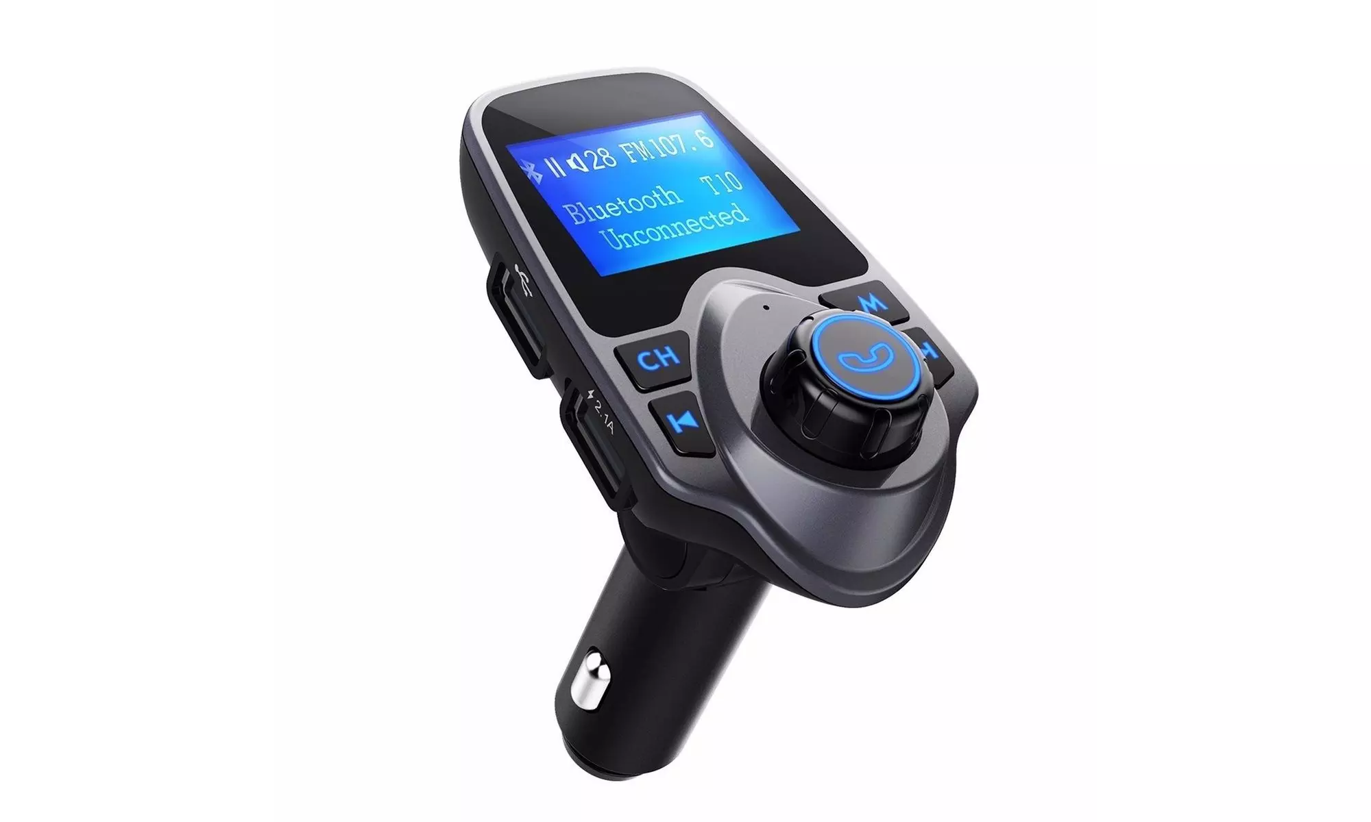 Bluetooth MP3 Player FM Transmitter Radio USB Charger Car Kit - Second Medium