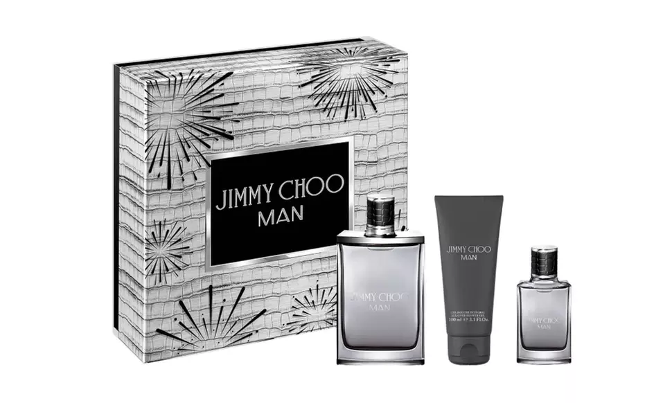 Jimmy Choo Man EDT Gift Set Trio for men 