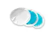 10 pack Round Reusable Gel Ice Packs with Cloth Backing for Hot or Cold Compress - Second Medium
