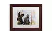 CATeyes 'Vietnam Memorial' Matted Wood Framed Art - Second Medium