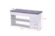 Inverlee 2-Tier Shoes Bench Entryway Storage Shoe Rack With Two Drawers - Second Medium
