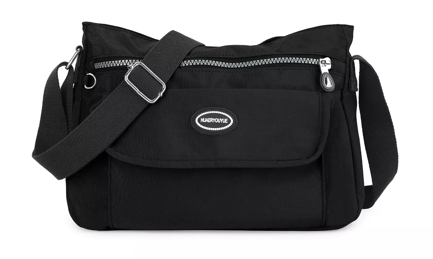ItBelongs2U Women Nylon Waterproof Shoulder Messenger Lightweight Crossbody Bag