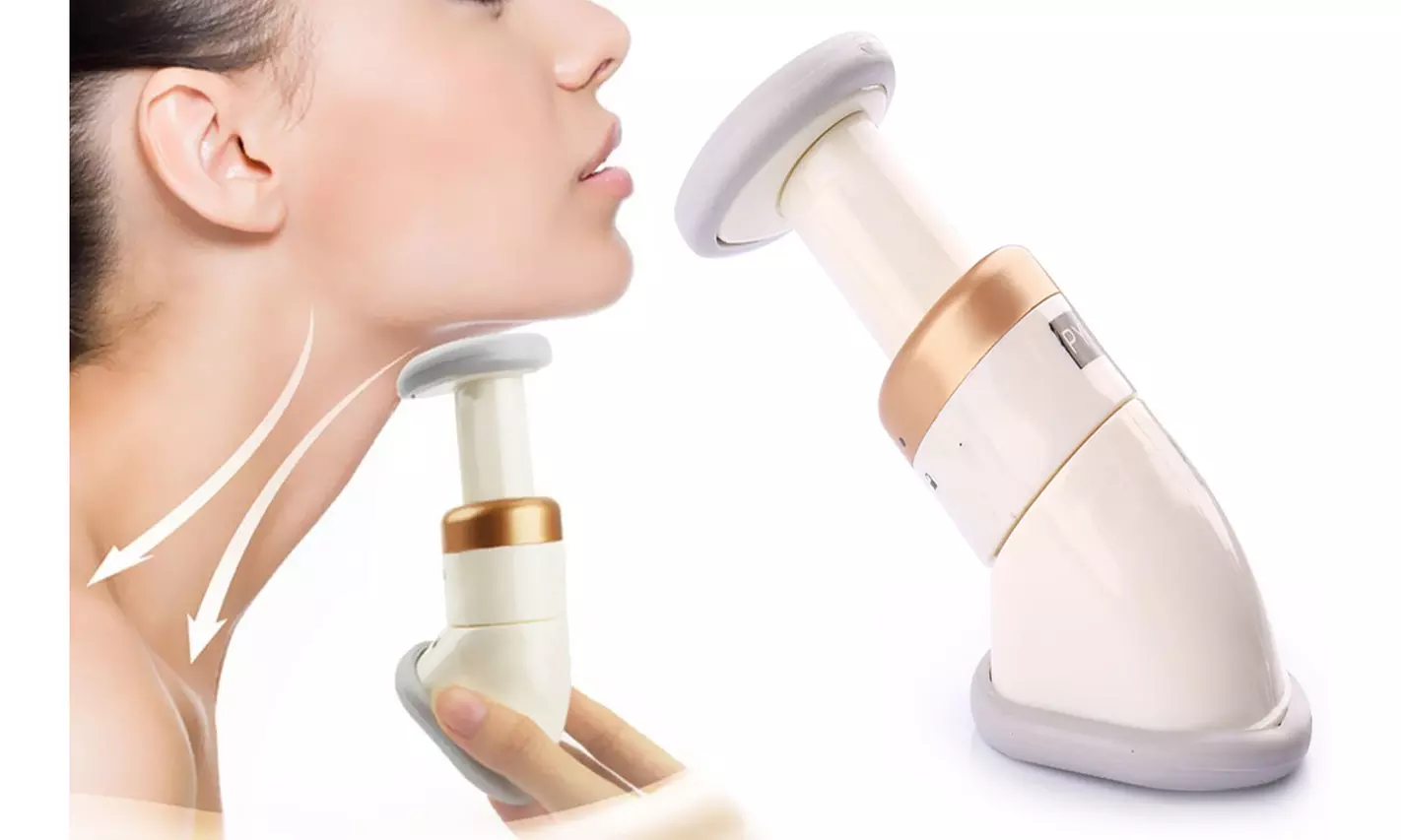 Portable Face Neckline Slimmer Instrument Care Tool for Neck Slimmer Double Chin - Primary Image
