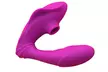 Upgraded 10 Levels Intensity G-spot & Clitoral Stimulate Dildo Suction Vibrator - Second Medium