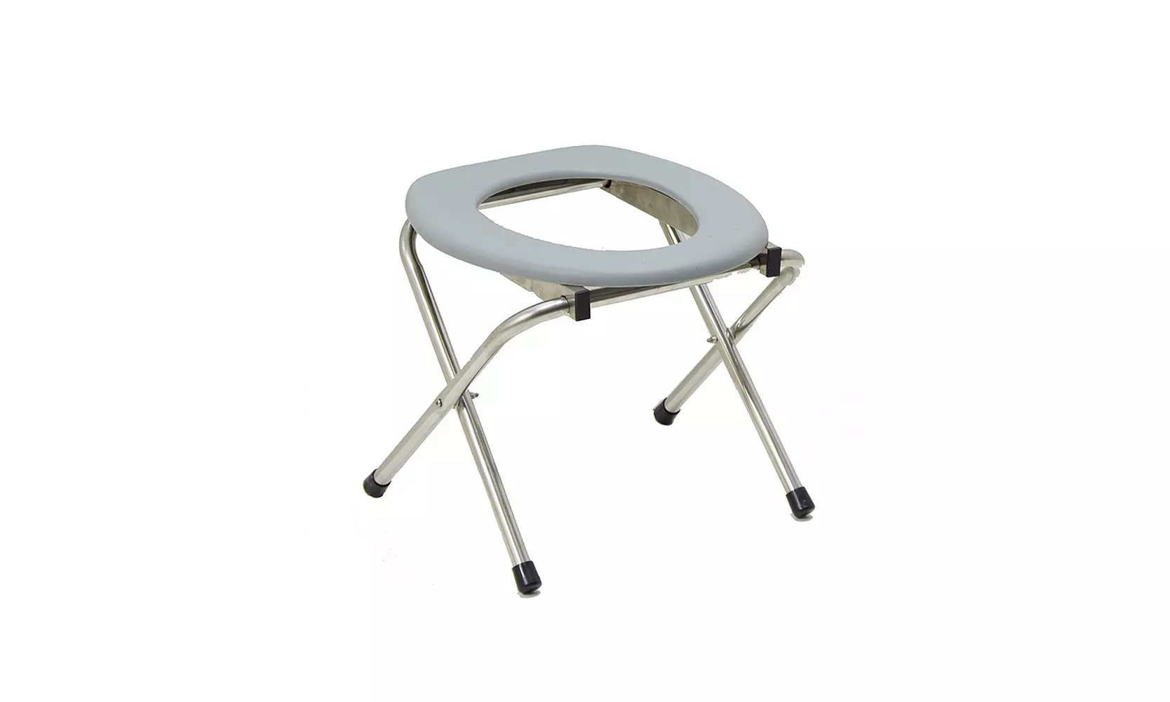 US Outdoor Portable Folding Toilet Seat For Camping With 10 Pcs Replacement Bags - Primary Image