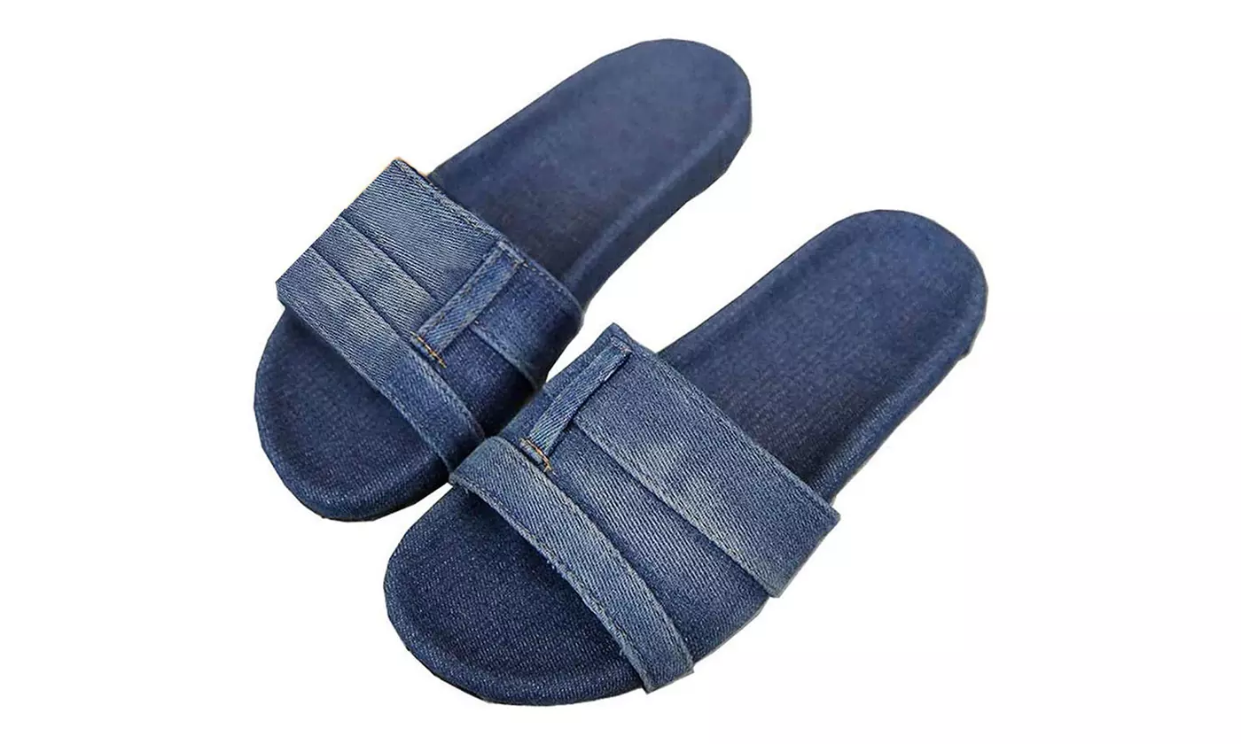 Women's Denim Sandals for Summer