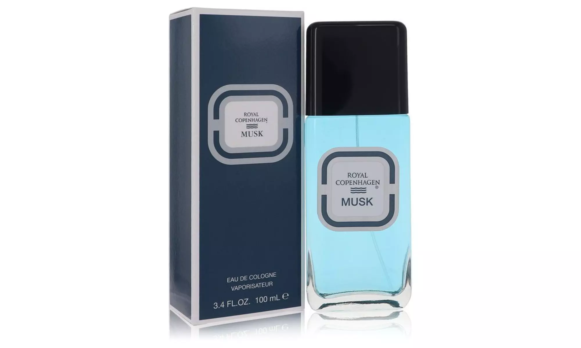 Royal Copenhagen Musk Eau De Cologne Fragrance for Men 3.4oz - Primary Image