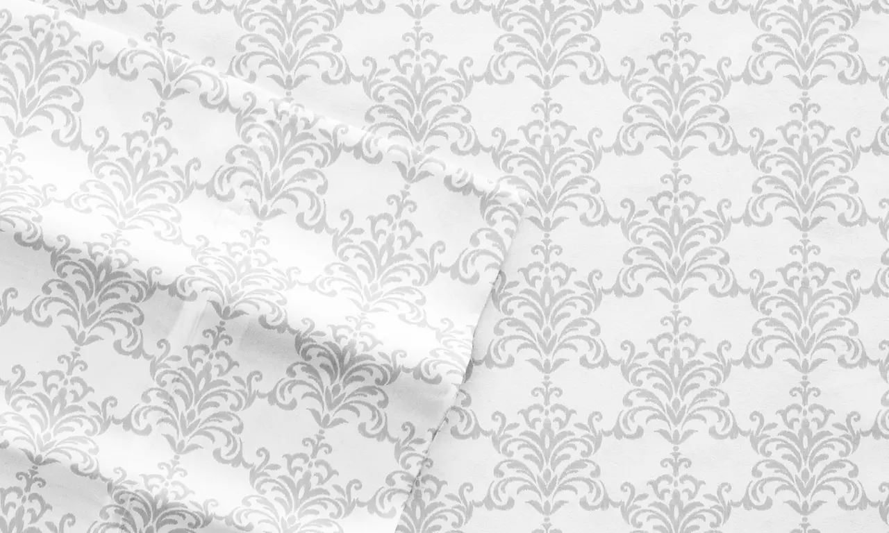 Home Collection Premium Ultra Soft Pattern 4 Piece Bed Sheets Set