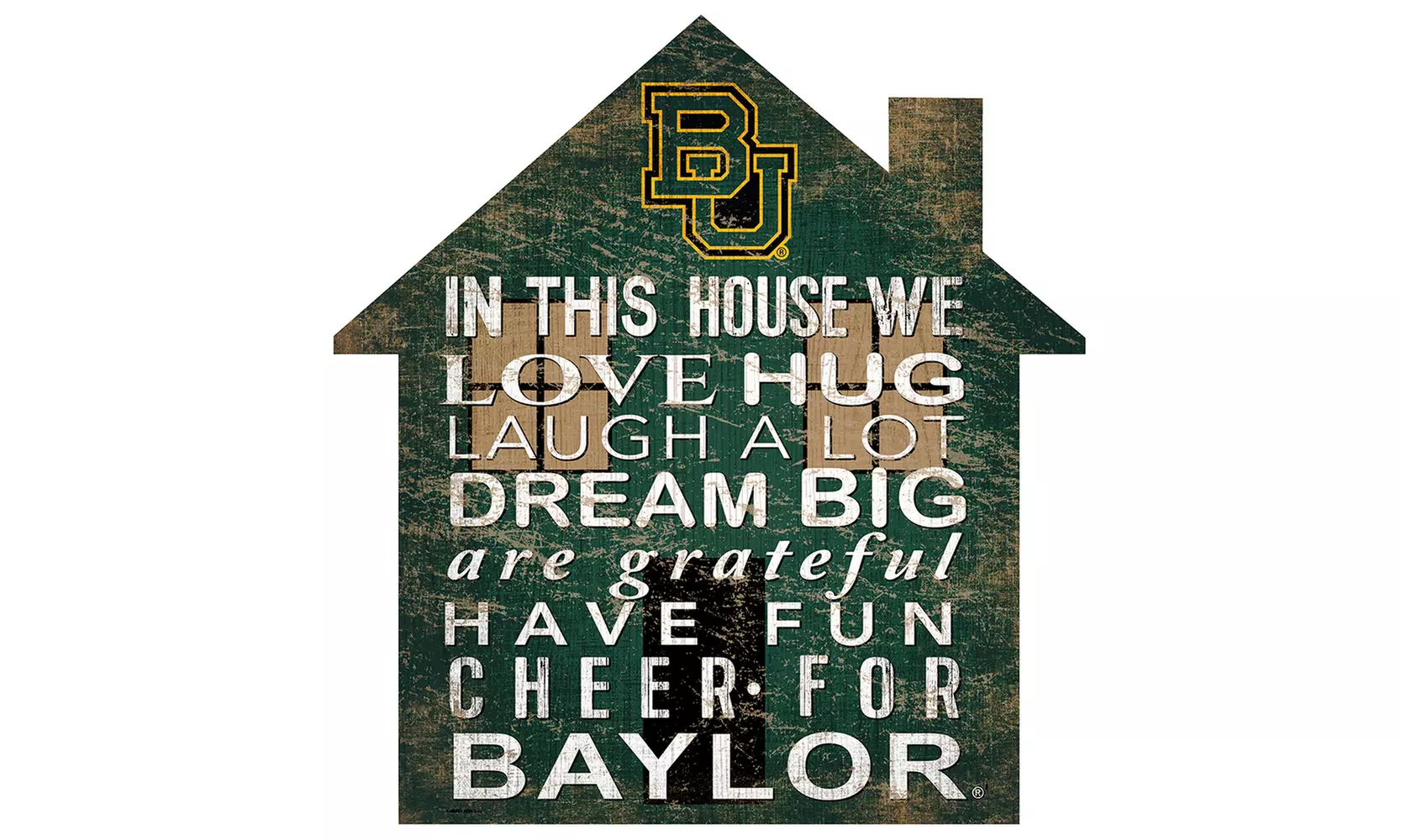 Fan Creations NCAA House Sign  - Primary Image