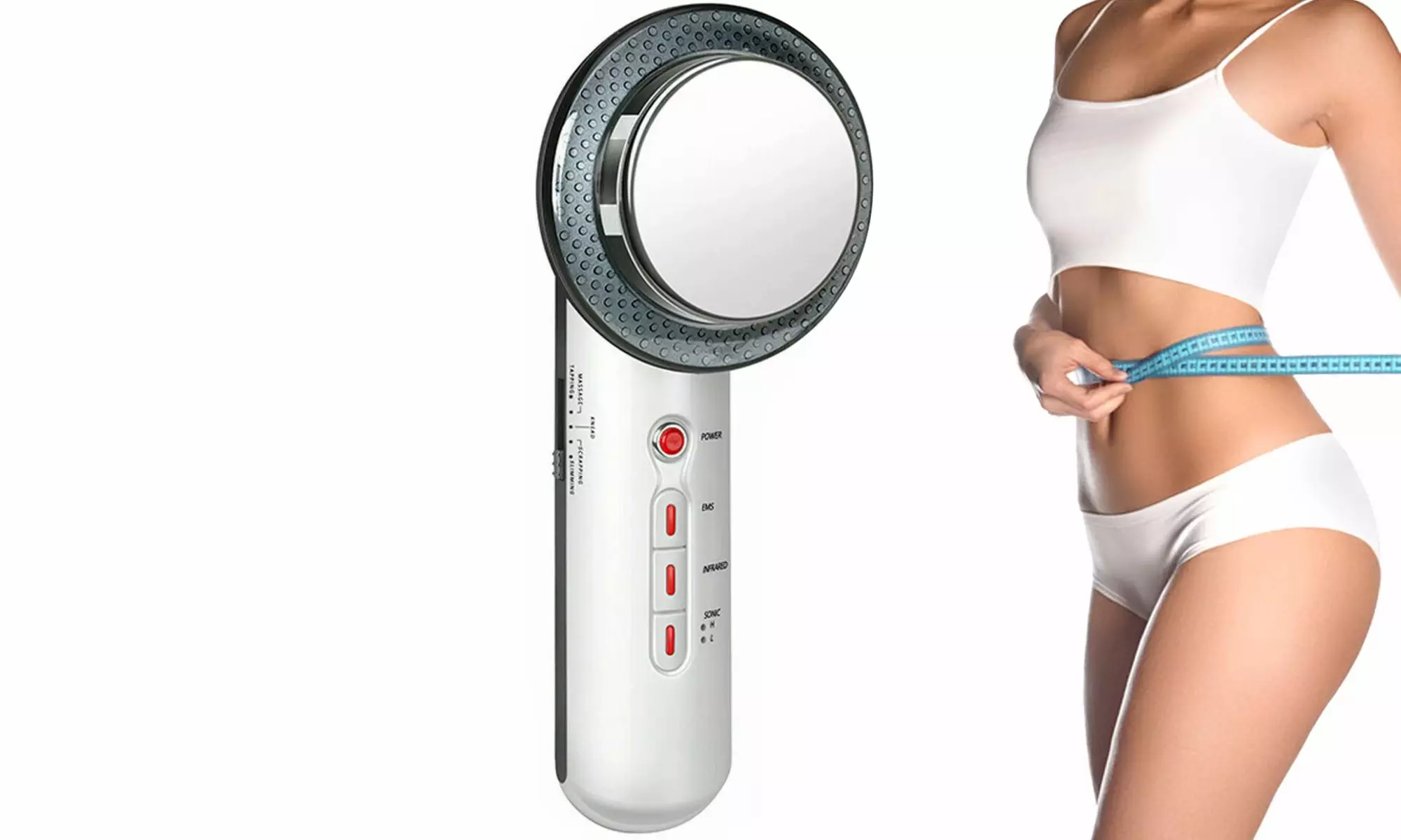 Fat Remover Machine 3 in 1 EMS Weight Loss Machine for Stomach Arm Leg Skin Care - Primary Image