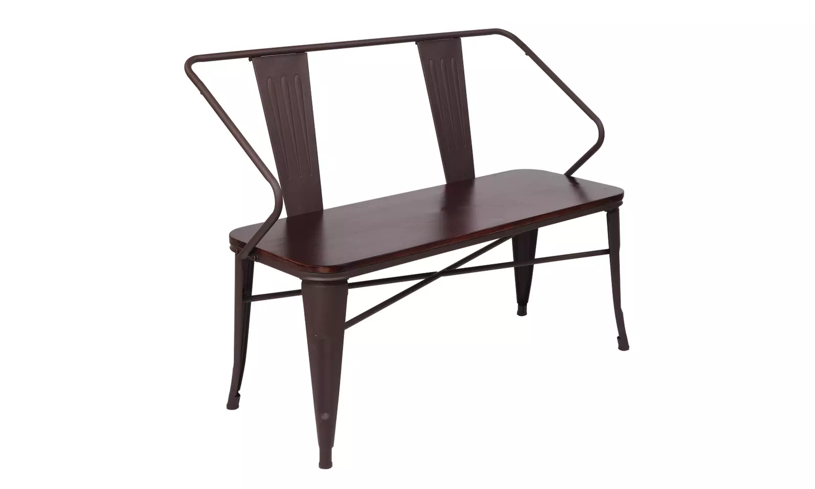 Outdoor Chair Pure Iron Industrial Wind Bench