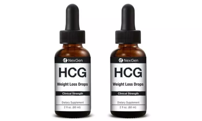 Nexgen Biolabs HCG Weight Loss Drops 2 Pack - Primary Image