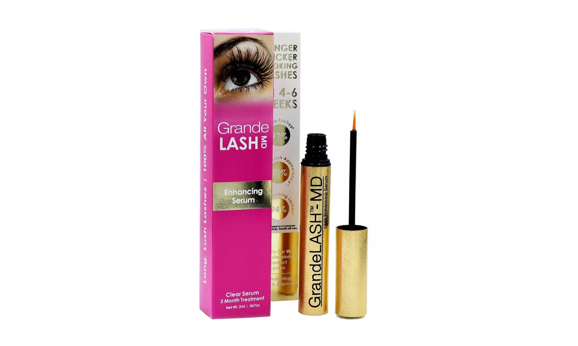 Grande Cosmetics GrandeLASH-MD Lash Enhancing Serum Formula, 2mL - Primary Image