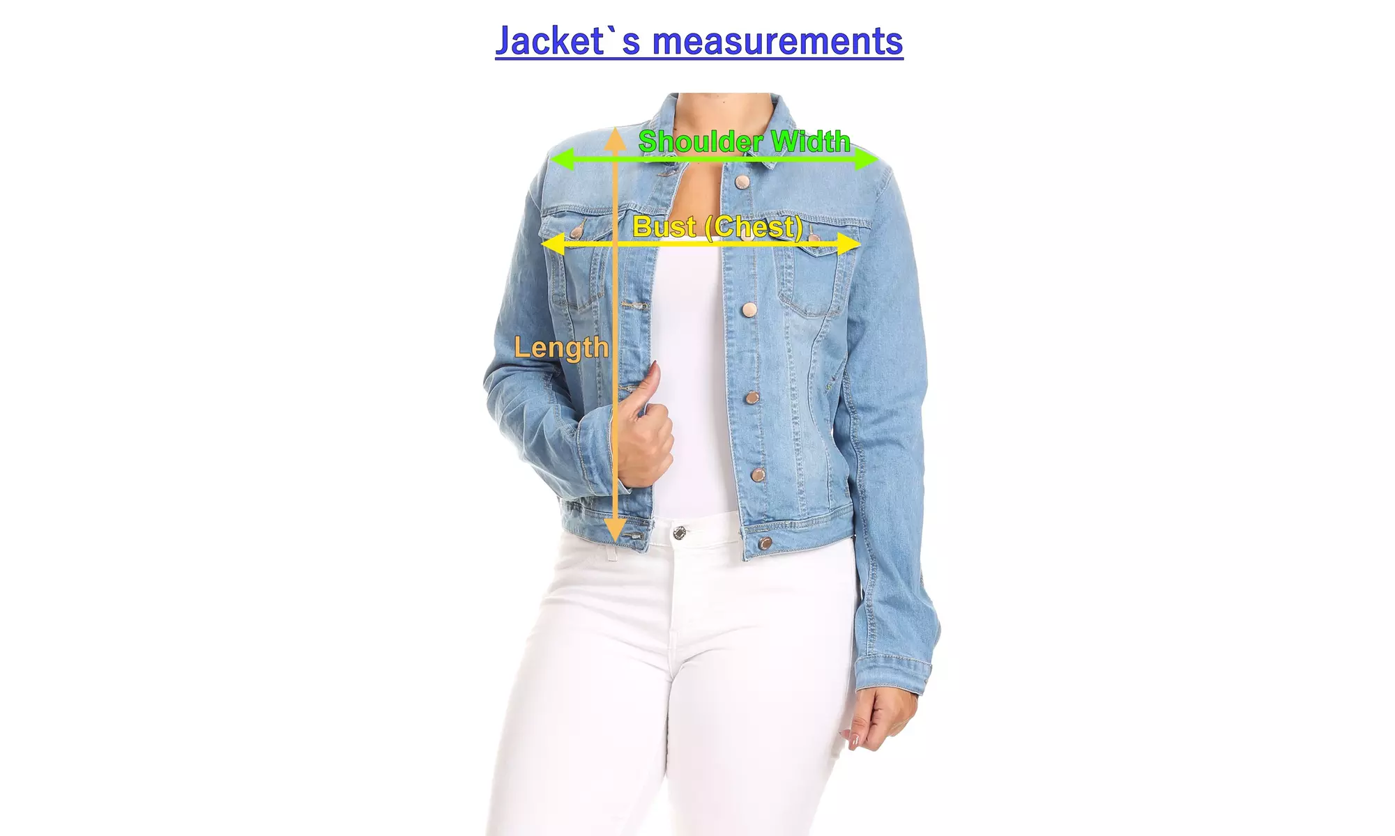  YF5051 Womens Juniors Premium Stretch Denim Long Sleeve Camouflage Jacket - Second Medium