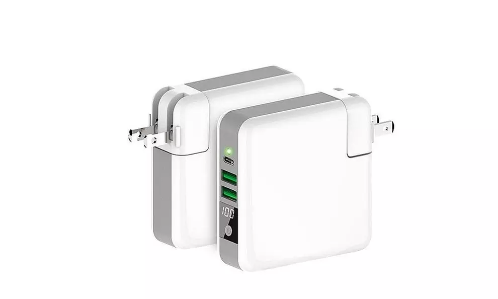 World Wide Multi- Power Gizmo with Wireless Charger and Stored Power Bank - Primary Image