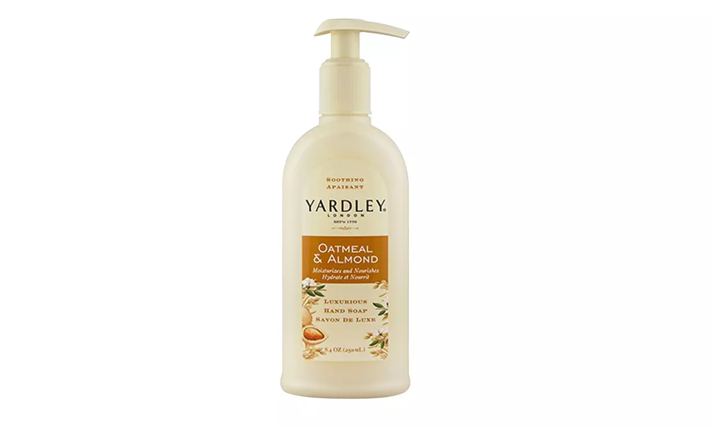 Yardley Oatmeal Almond Liquid Hand Soap 8.4 oz - Primary Image