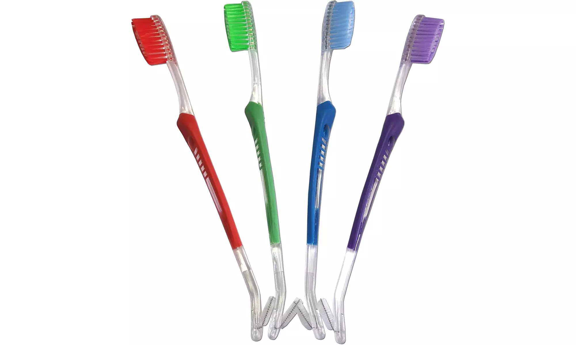 Orthodontic Toothbrush V-Trim Double-Ended Brush with Interproximal Head - Primary Image