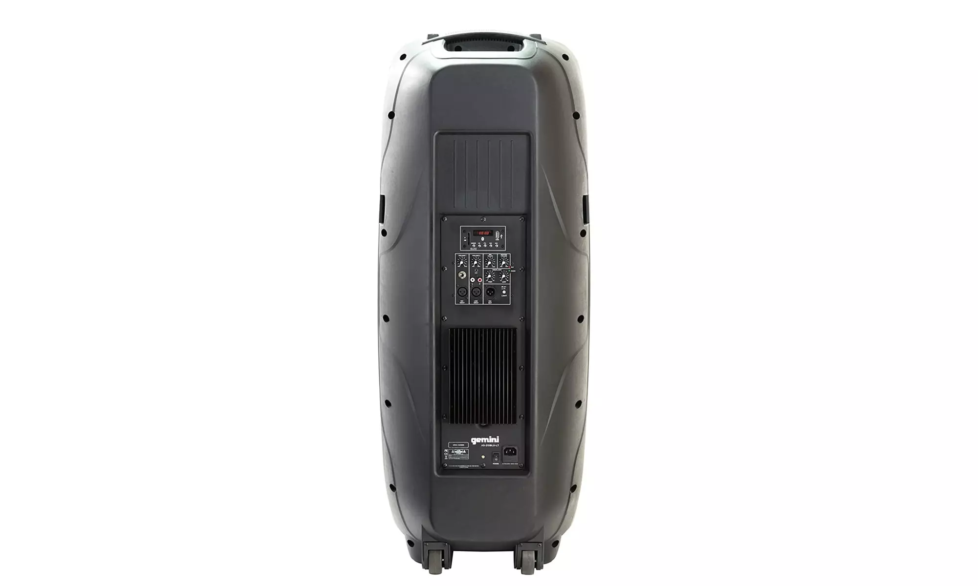 Gemini AS-215BLU-LT Wireless Dual 15 Inch LED Bluetooth Speaker - 3000 Watt - Second Medium