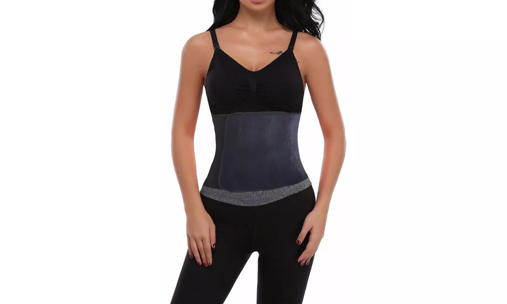 Unisex Waist Trimmer Slimming Body Wrap and Belly Fat Burner Belt