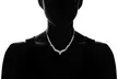 1/2 Cttw Diamond Nacklace in Sterling Silver by Brilliant Diamond - Second Medium